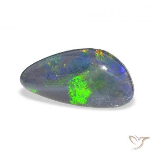 Tripletto di opale Multicolore naturale da 4.24 ct, Taglio a fantasia, Opaco