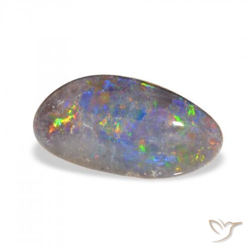 Tripletto di opale Multicolore naturale da 3.72 ct, Taglio a fantasia, Opaco