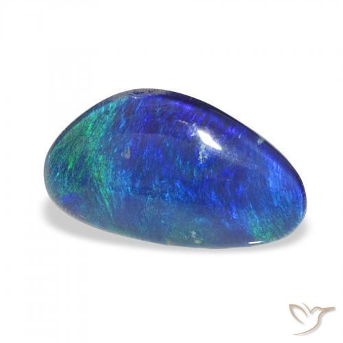 Tripletto di opale Multicolore naturale da 4.43 ct, Taglio a fantasia, Opaco