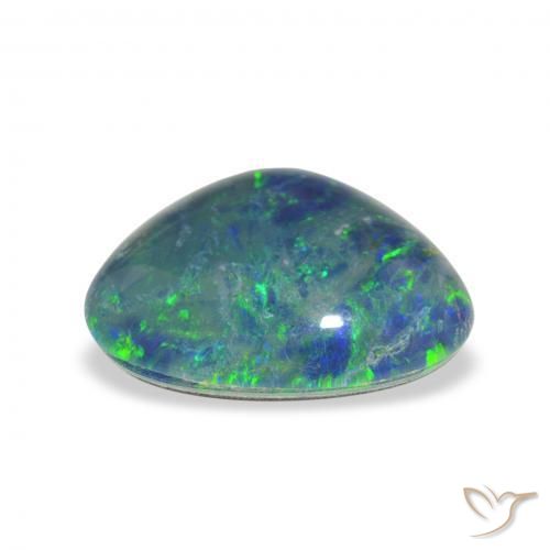 Tripletto di opale Multicolore naturale da 4.05 ct, Taglio a fantasia, Opaco