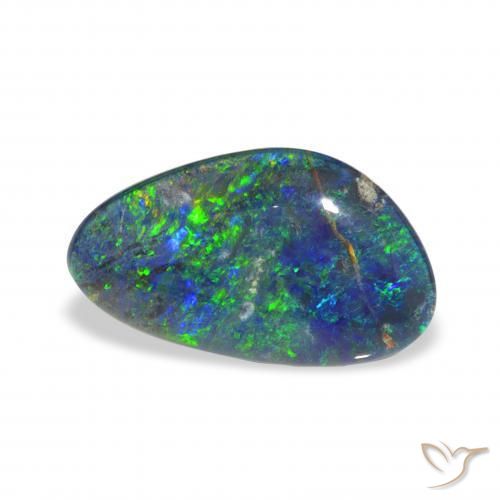 Tripletto di opale Multicolore naturale da 3.32 ct, Taglio a fantasia, Opaco
