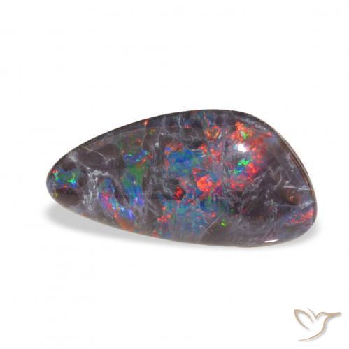 Tripletto di opale Multicolore naturale da 4.04 ct, Taglio a fantasia, Opaco