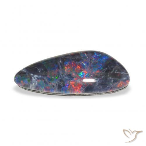 Tripletto di opale Multicolore naturale da 4.04 ct, Taglio a fantasia, Opaco