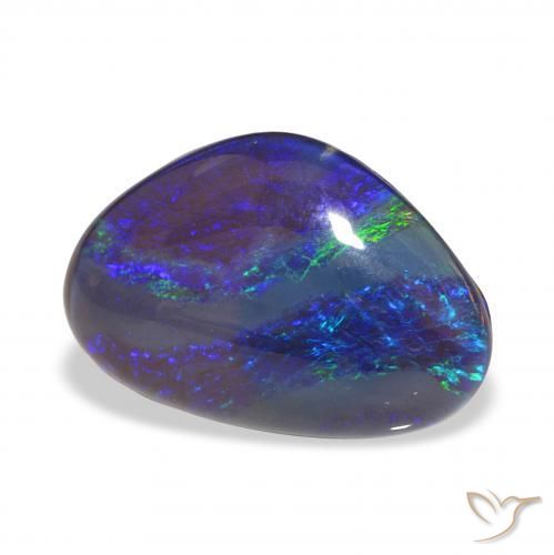 Tripletto di opale Multicolore naturale da 7.24 ct, Taglio a fantasia, Opaco