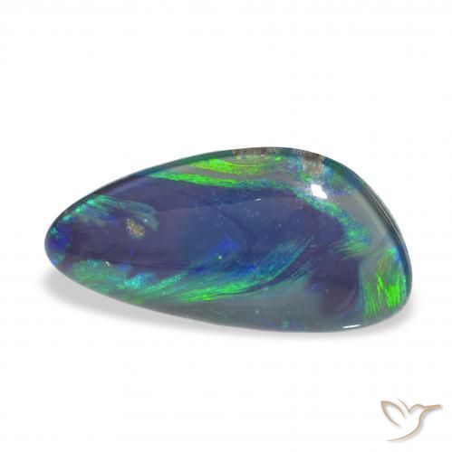 Tripletto di opale Multicolore naturale da 3.63 ct, Taglio a fantasia, Opaco