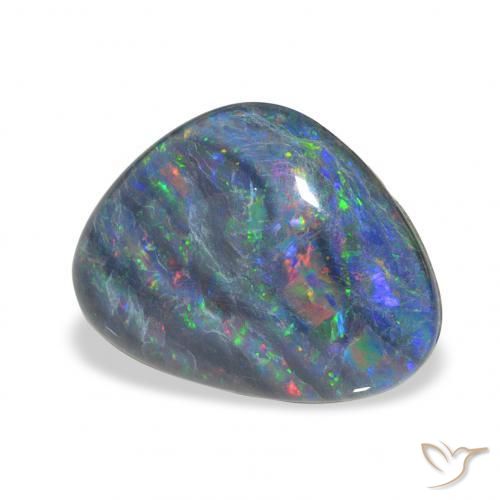 Tripletto di opale Multicolore naturale da 4.27 ct, Taglio a fantasia, Opaco