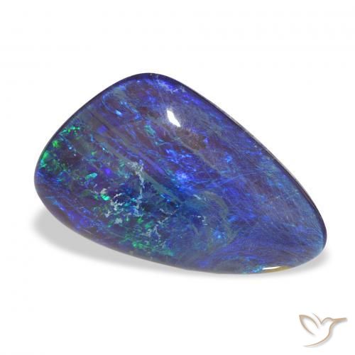 Tripletto di opale Multicolore naturale da 5.49 ct, Taglio a fantasia, Opaco