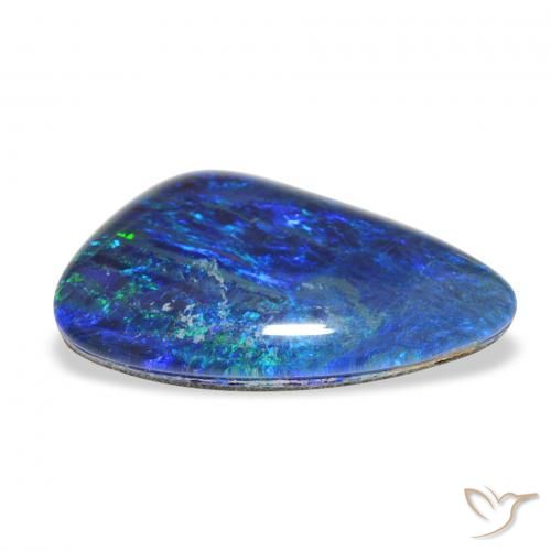 Tripletto di opale Multicolore naturale da 5.49 ct, Taglio a fantasia, Opaco