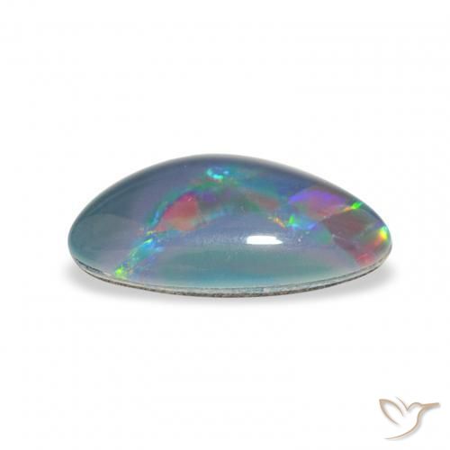Tripletto di opale Multicolore naturale da 2.07 ct, Taglio a fantasia, Opaco