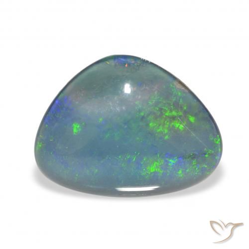 3.99ct Multicolore Tripletto di opale, Taglio a fantasia, Opaco