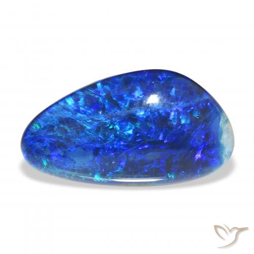 Tripletto di opale Multicolore naturale da 8.90 ct, Taglio a fantasia, Opaco