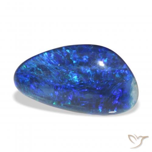 Tripletto di opale Multicolore naturale da 8.90 ct, Taglio a fantasia, Opaco