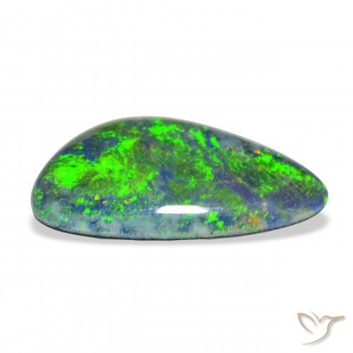 Tripletto di opale Multicolore naturale da 7.02 ct, Taglio a fantasia, Opaco