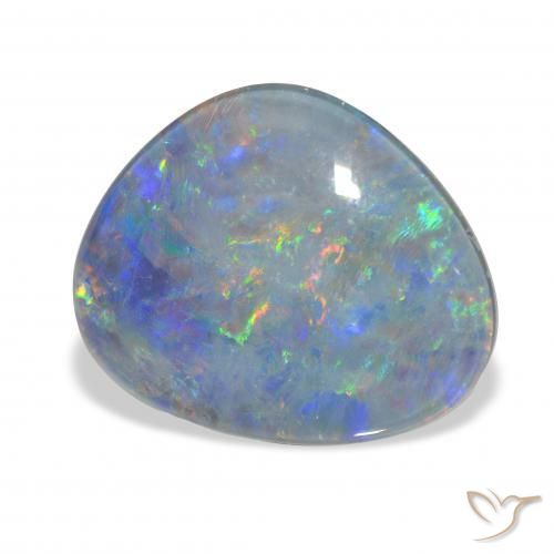 Tripletto di opale Multicolore naturale da 8.11 ct, Taglio a fantasia, Opaco