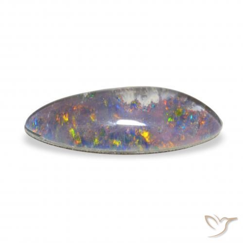 Tripletto di opale Multicolore naturale da 2.41 ct, Taglio a fantasia, Opaco