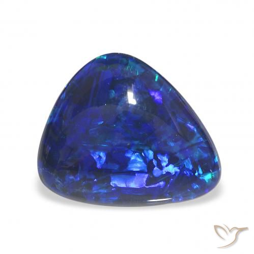 4.63ct Multicolore Tripletto di opale, Taglio a fantasia, Opaco