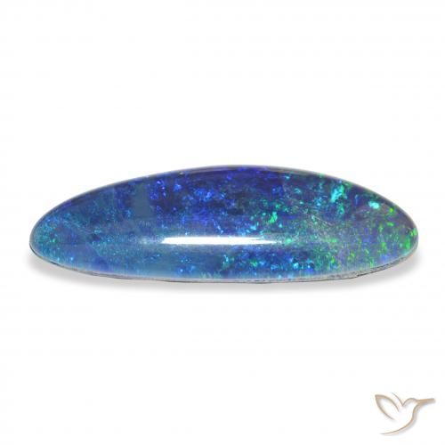 Tripletto di opale Multicolore naturale da 7.40 ct, Taglio a fantasia, Opaco