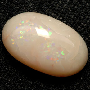 Opale naturale multicolore da 7,70 ct, trasparente, trasparente/traslucido