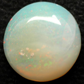 Opale naturale multicolore da 1,88 ct, trasparente, trasparente/traslucido