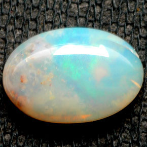 Opale naturale multicolore da 1,68 ct, trasparente, trasparente/traslucido