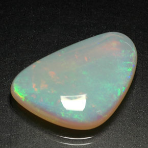 Opale naturale multicolore da 9,05 ct, trasparente, trasparente/traslucido