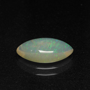 Opale naturale multicolore da 1,31 ct, marchesa, trasparente