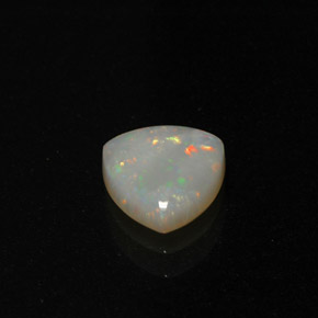 Opale Multicolore naturale da 0.77 ct, Trasparente, Trasparente/Traslucido