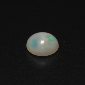 Opale naturale multicolore da 0,94 ct, trasparente, trasparente/traslucido