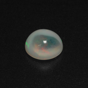 Opale naturale multicolore da 0,72 ct, trasparente, trasparente/traslucido