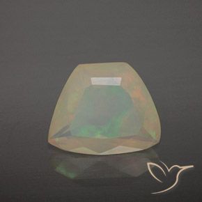 1.77ct Naturale Multicolore Opale, Taglio a fantasia, Trasparente/Traslucido