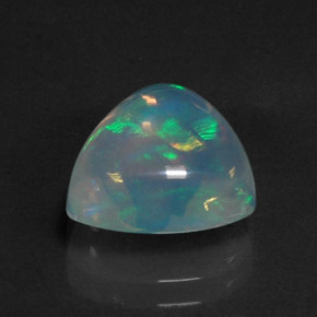 Opale naturale multicolore da 3,20 ct, forma fantasia, trasparente