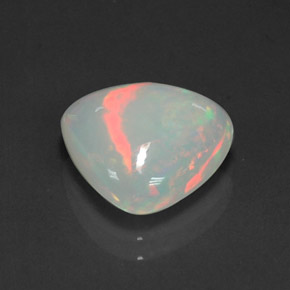 Opale naturale multicolore da 3,19 ct, trasparente, trasparente/traslucido