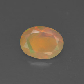 Opale naturale multicolore da 0,69 ct, trasparente, trasparente/traslucido