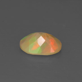 Opale naturale multicolore da 0,69 ct, trasparente, trasparente/traslucido