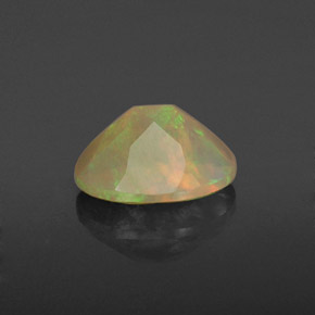 Opale naturale multicolore da 0,82 ct, trasparente, trasparente/traslucido