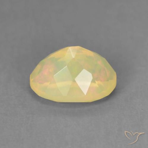 Opale Multicolore naturale da 0.98 ct, Ovale, Trasparente