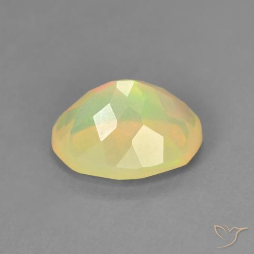Opale Multicolore naturale da 1.24 ct, Ovale, Traslucido