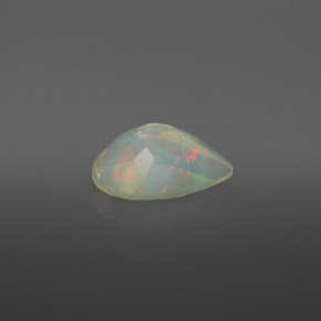 Opale naturale multicolore da 1,77 ct, trasparente, trasparente/traslucido