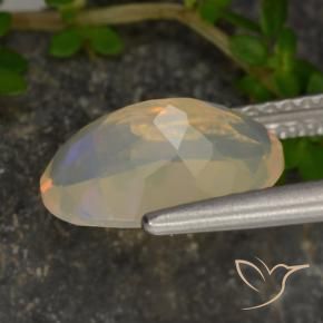 Opale Multicolore naturale da 1.46 ct, Ovale, Trasparente