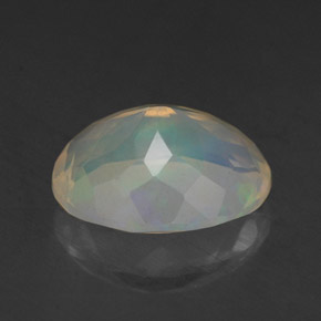 Opale naturale multicolore da 2,03 ct, trasparente, trasparente/traslucido