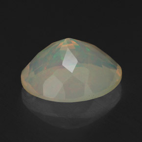 Opale naturale multicolore da 2,30 ct, trasparente, trasparente/traslucido