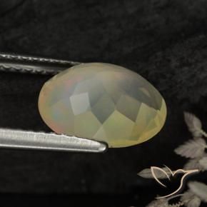 Opale Multicolore naturale da 1.59 ct, Ovale, Trasparente