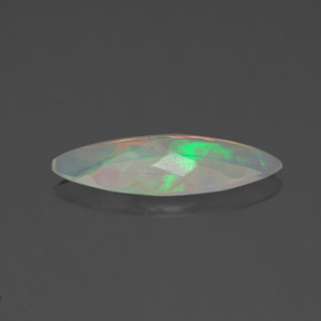 Opale naturale multicolore da 0,94 ct, marchesa, trasparente