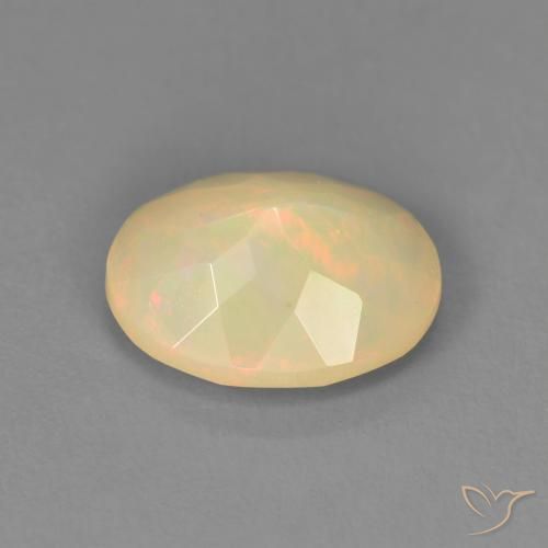 Opale Multicolore naturale da 1.48 ct, Ovale, Traslucido