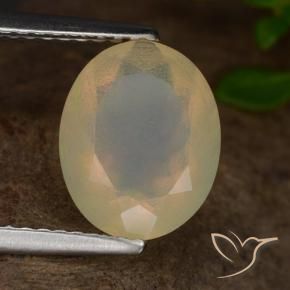 Opale Multicolore naturale da 1.42 ct, Ovale, Traslucido