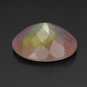 Opale naturale multicolore da 2,12 ct, trasparente, trasparente/traslucido