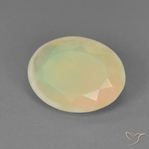 Opale Multicolore naturale da 1.96 ct, Ovale, Traslucido