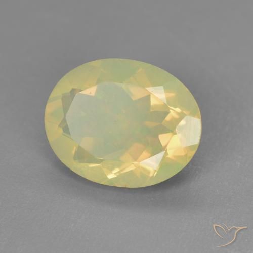 Opale Multicolore naturale da 1.43 ct, Ovale, Trasparente