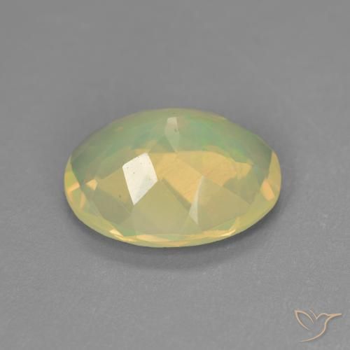 Opale Multicolore naturale da 1.43 ct, Ovale, Trasparente