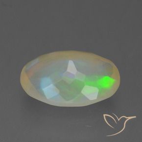 Opale Multicolore naturale da 1.61 ct, Ovale, Trasparente
